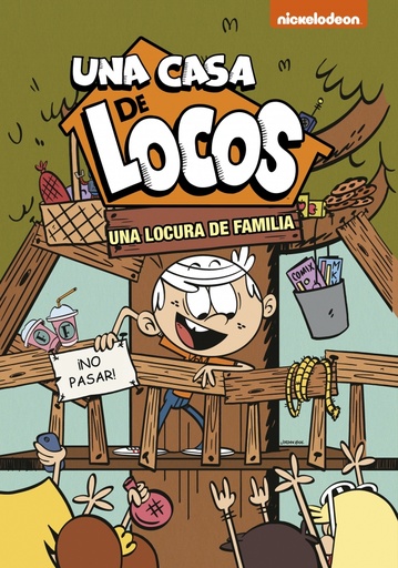 [9788448853181] Una casa de locos. Cómic 4 - Una locura de familia