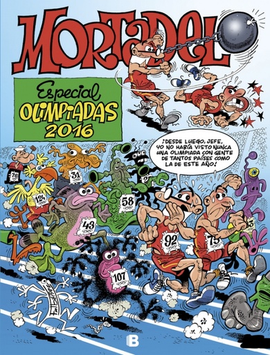 [9788466659390] Especial Olimpiadas 2016 (Números especiales Mortadelo y Filemón)