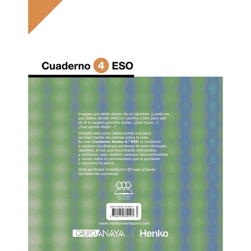 [9788414339107] CUADERNO HENKO 4 ESO