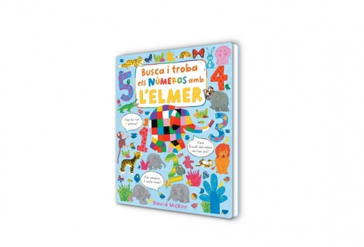 [9788448863425] L'Elmer. Llibre de cartró - Busca i troba els números amb l'Elmer