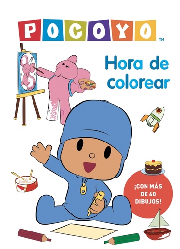 [9788448868543] Pocoyó. Actividades - Hora de colorear