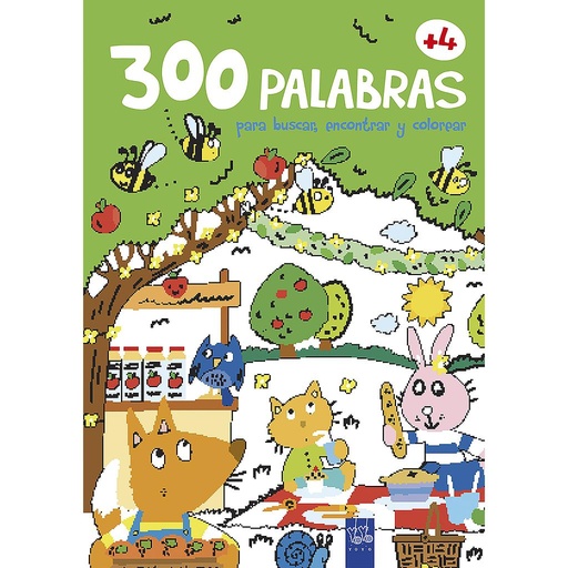 [9788408200819] 300 palabras para buscar, encontrar y colorear +4. El campo