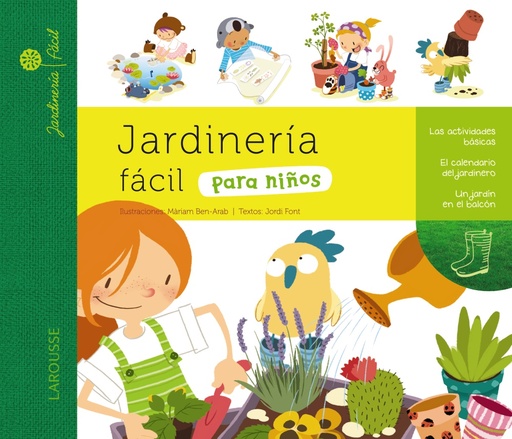 [9788415411925] Jardinería fácil para niños