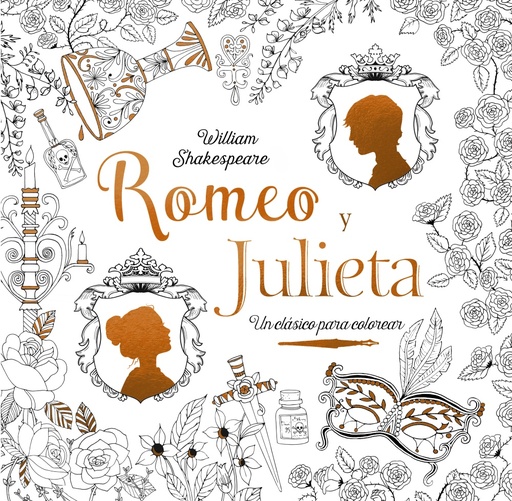 [9788469606827] Clásicos para colorear. Romeo y Julieta