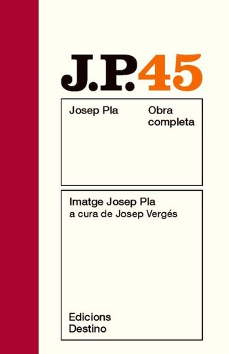 [9788497101851] Imatge Josep Pla