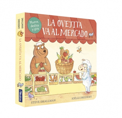 [9788448859954] La ovejita va al mercado (La ovejita que vino a cenar. Libro de cartón)