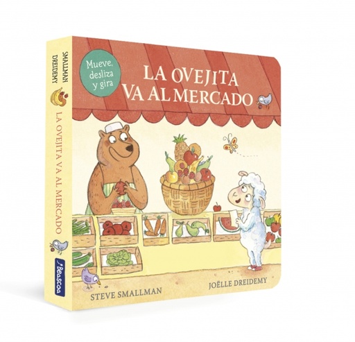 [9788448859954] La ovejita va al mercado (La ovejita que vino a cenar. Libro de cartón)