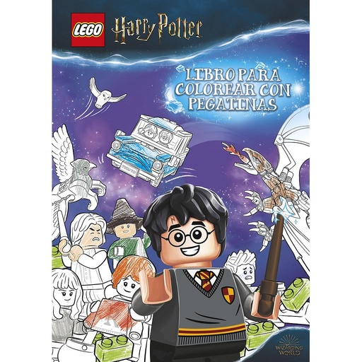[9788408253020] LEGO Harry Potter. Libro para colorear con pegatinas