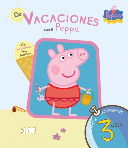 [9788437281193] Peppa Pig. Cuaderno de vacaciones . - De vacaciones con Peppa (3 años)
