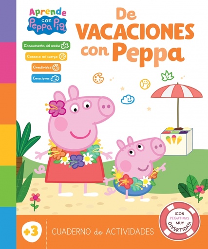 [9788437281193] Peppa Pig. Cuaderno de vacaciones . - De vacaciones con Peppa (3 años)