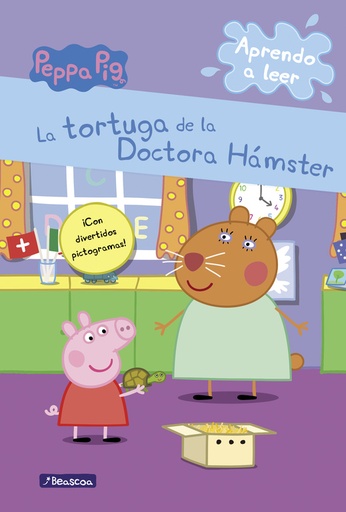 [9788448840594] Peppa Pig. Lectoescritura - Aprendo a leer. La tortuga de la Doctora Hámster